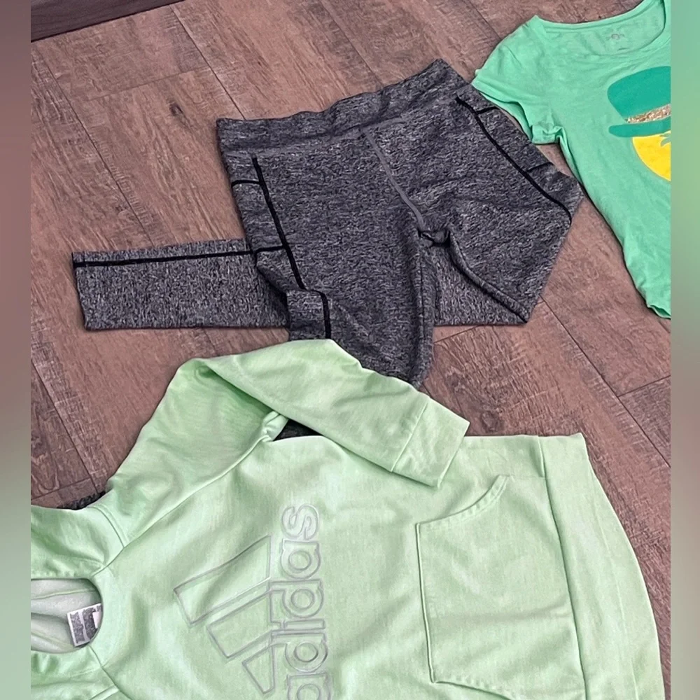 Girl Size 14/16 Clothing Bundle. Assorted Brands  Adidas, Arizona, Aero & More